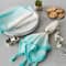 DII® Antique Striped Turquoise Tassel Napkins, 6ct.
